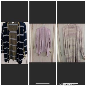 $15 each Bundle of 3 Plus Size Cardigan Sweater